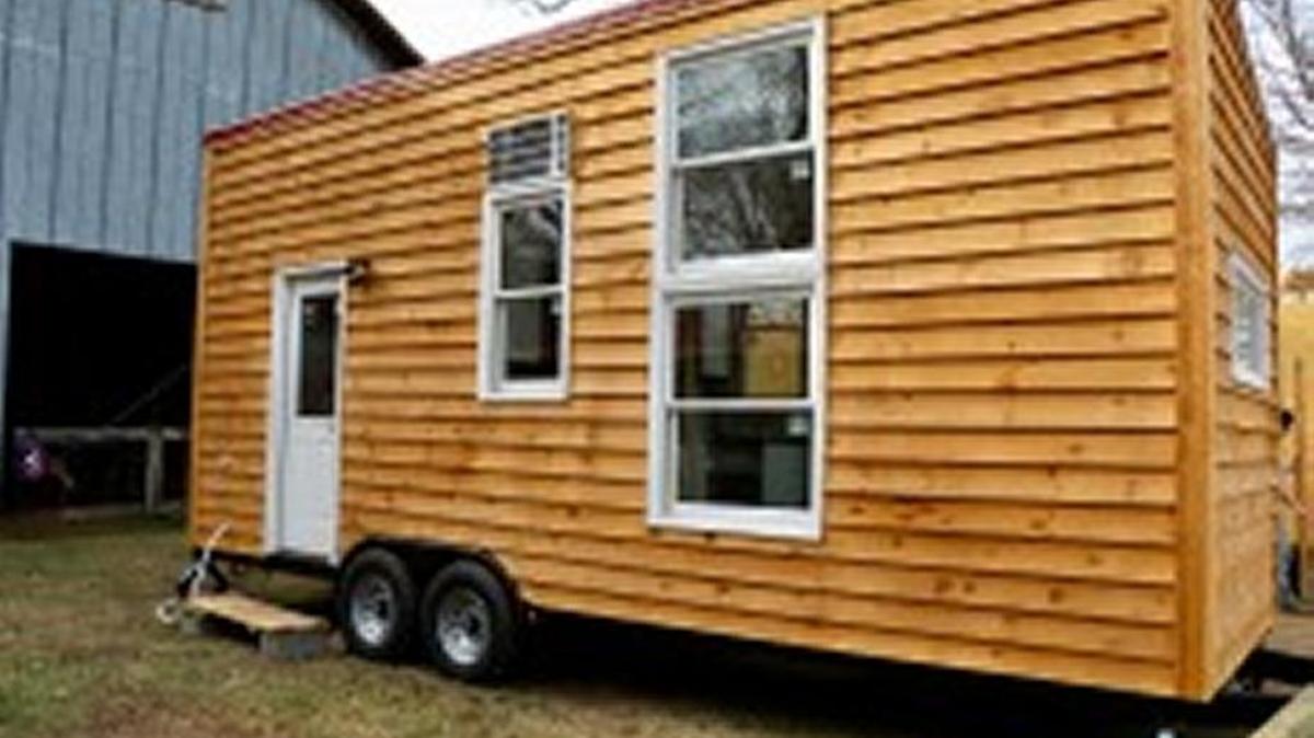 Tiny house was built by UGA students