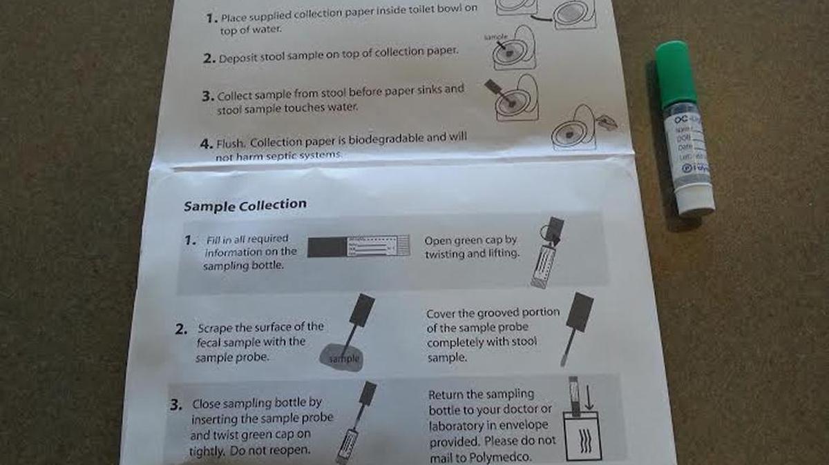 Colorectal cancer screeening kits can save livesd