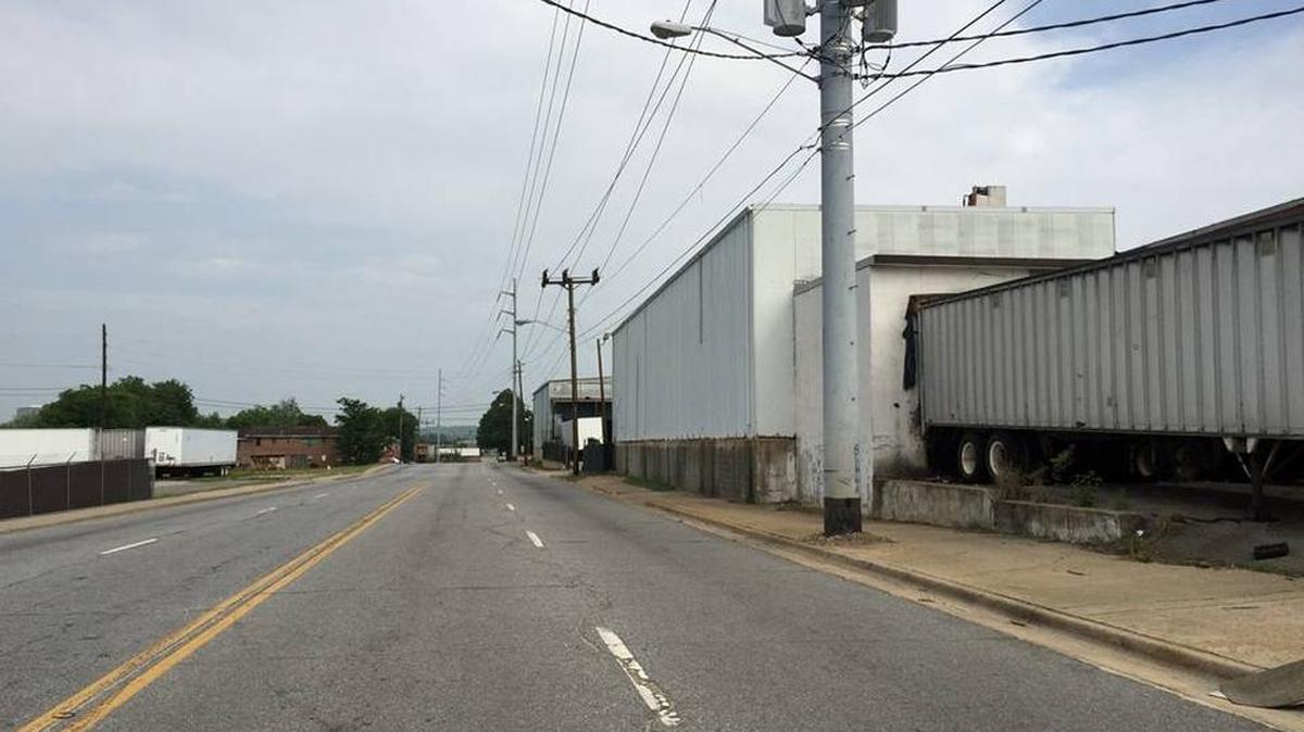 A section of MLK Boulevard in Columbus prior to resurfacing expected to begin by the summer of 2017.
