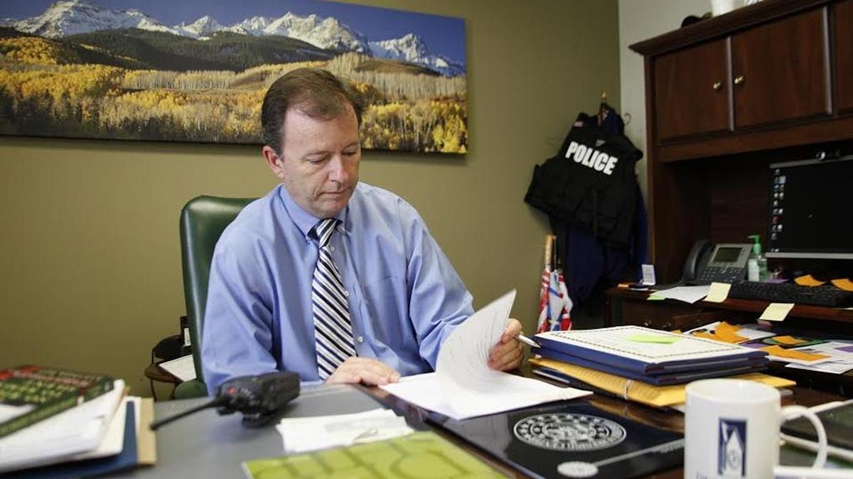 Columbus State University Police Chief Rus Drew has held that position for 10 years.
