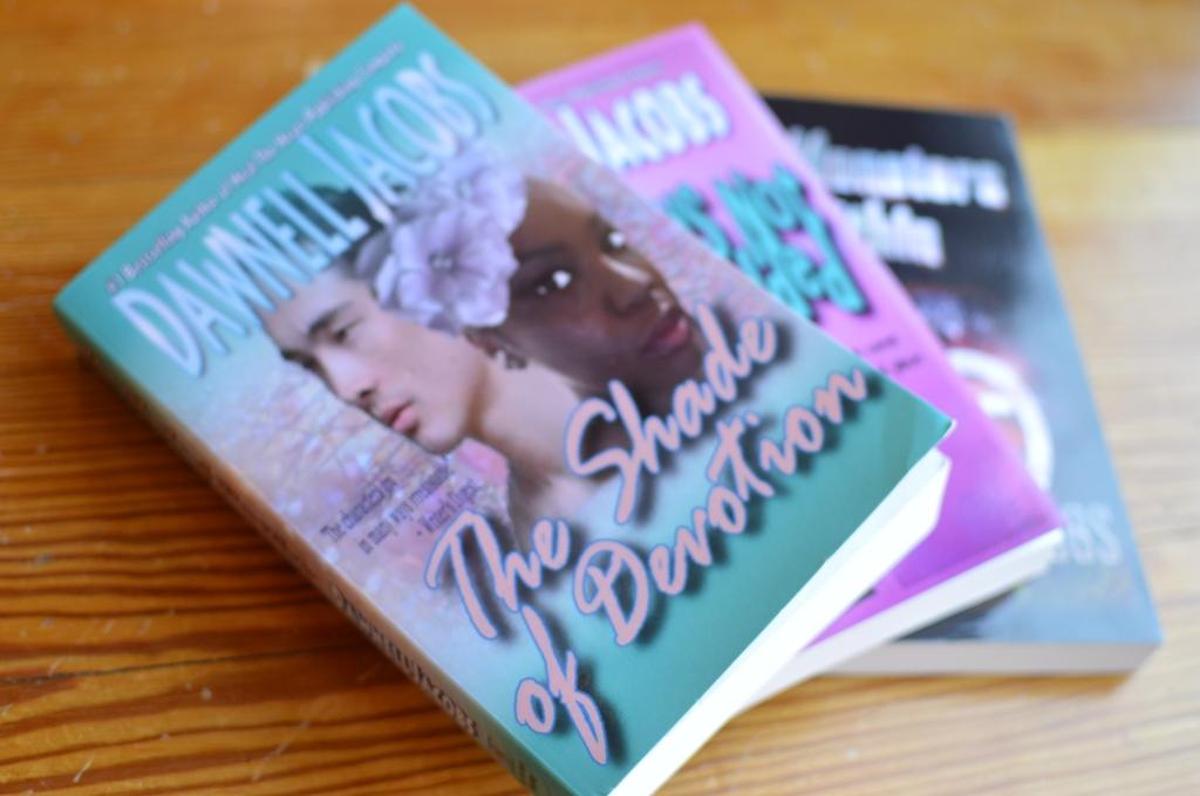 Some of Jacobs’ published books.