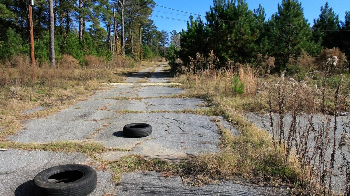 This abandoned trailer park off Farr Road near Old Cusseta Road in Columbus is part of the proposed Fort Benning Technology Park Tax Allocation District.