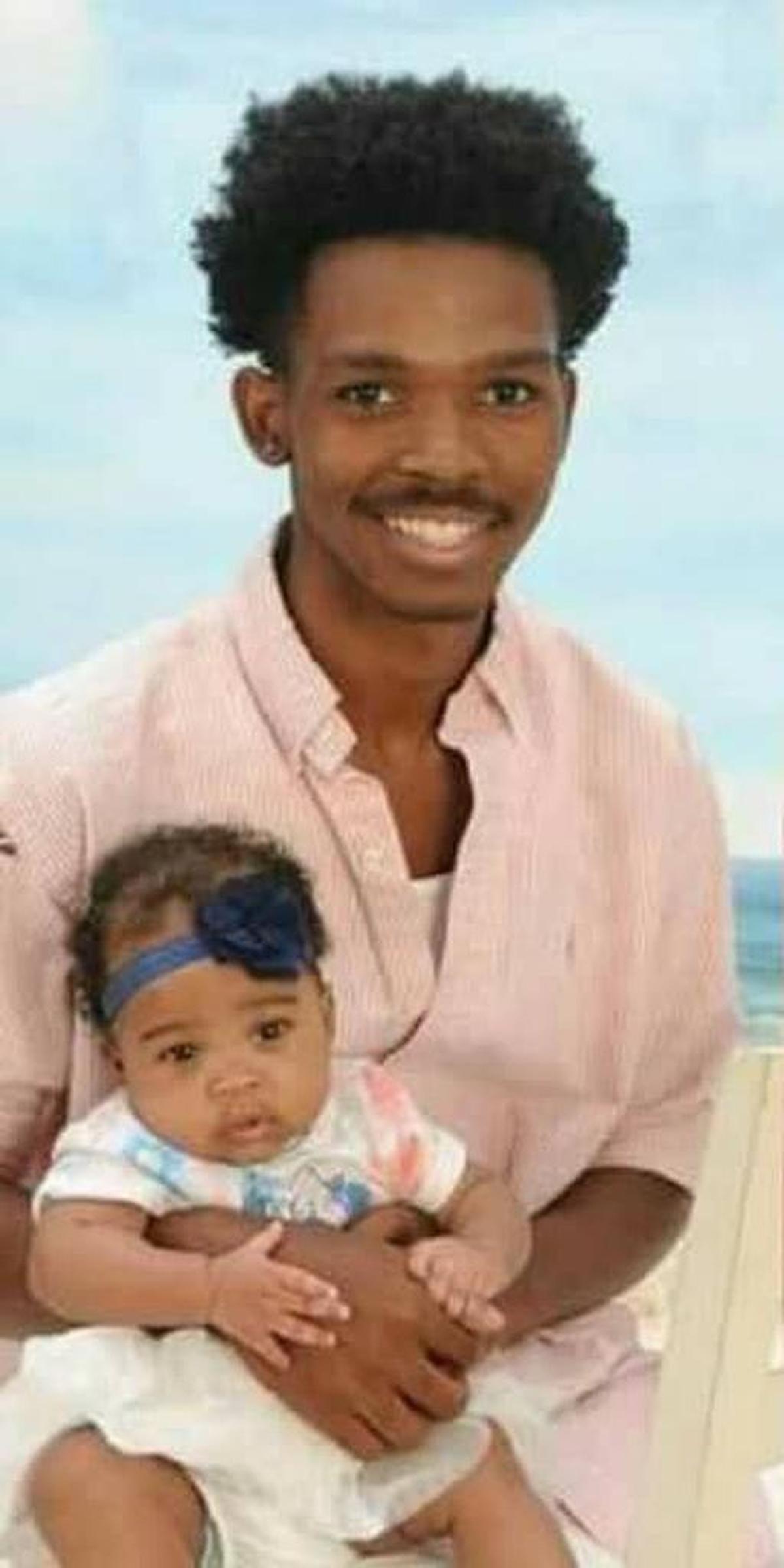 Javion Shorter is pictured with his daughter, Javia, in this undated photo.