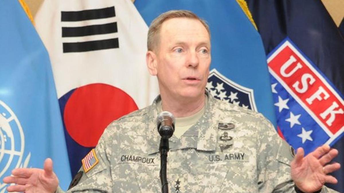 Recently retired Lt. Gen. Bernard Champoux, who commanded the 8th Army in Korea, will speak Friday at the National Infantry Museum.