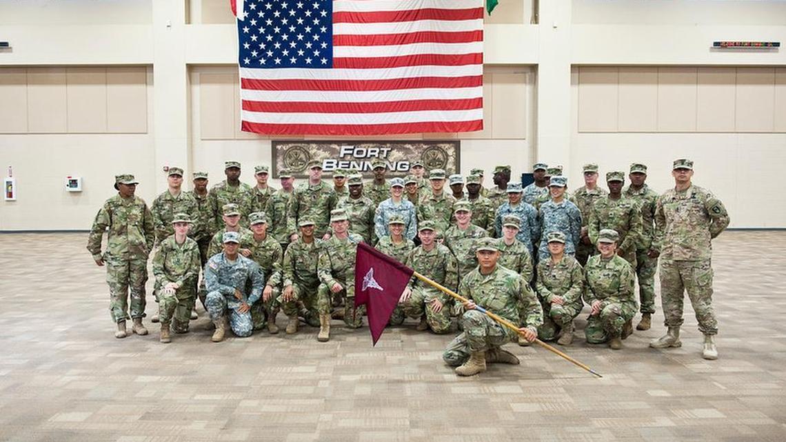 Members of the 14th Combat Support Hospital KFOR 22 were at Fort Benning’s Freedom Hall for a send off Oct. 14, 2016 before they deploy to Kosovo.