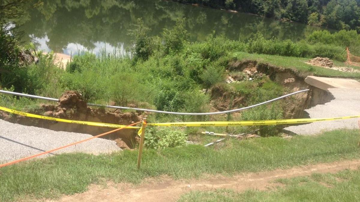 Help is on the way to repair a section of the Chattahoochee Riverwalk that was washed away on Jan. 3, 2017. It will cost almost $1.1 million to repair the trail.