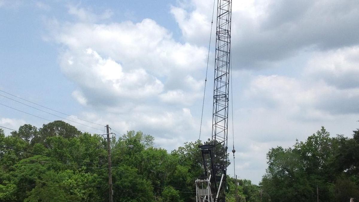 Traffic must now go on a two-mile detour because the Forrest Road bridge over Cooper Creek is closed.