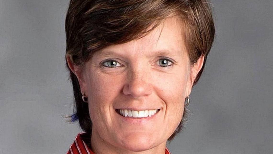 This teacher wore tennis shoes to class — so she could run when she needed to