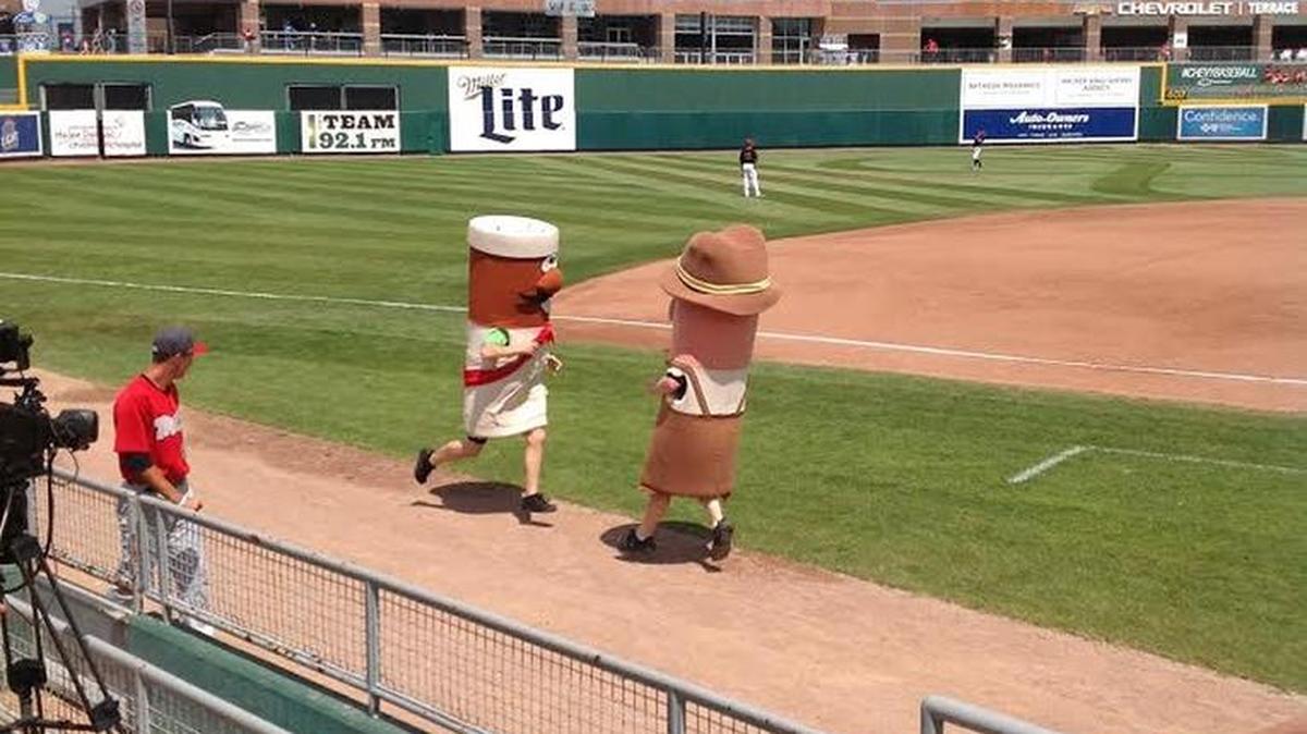 The hot dog race was interesting at the Lansing Lugnuts game last week, but it was more interesting to see apartments just beyond the outfield fence.