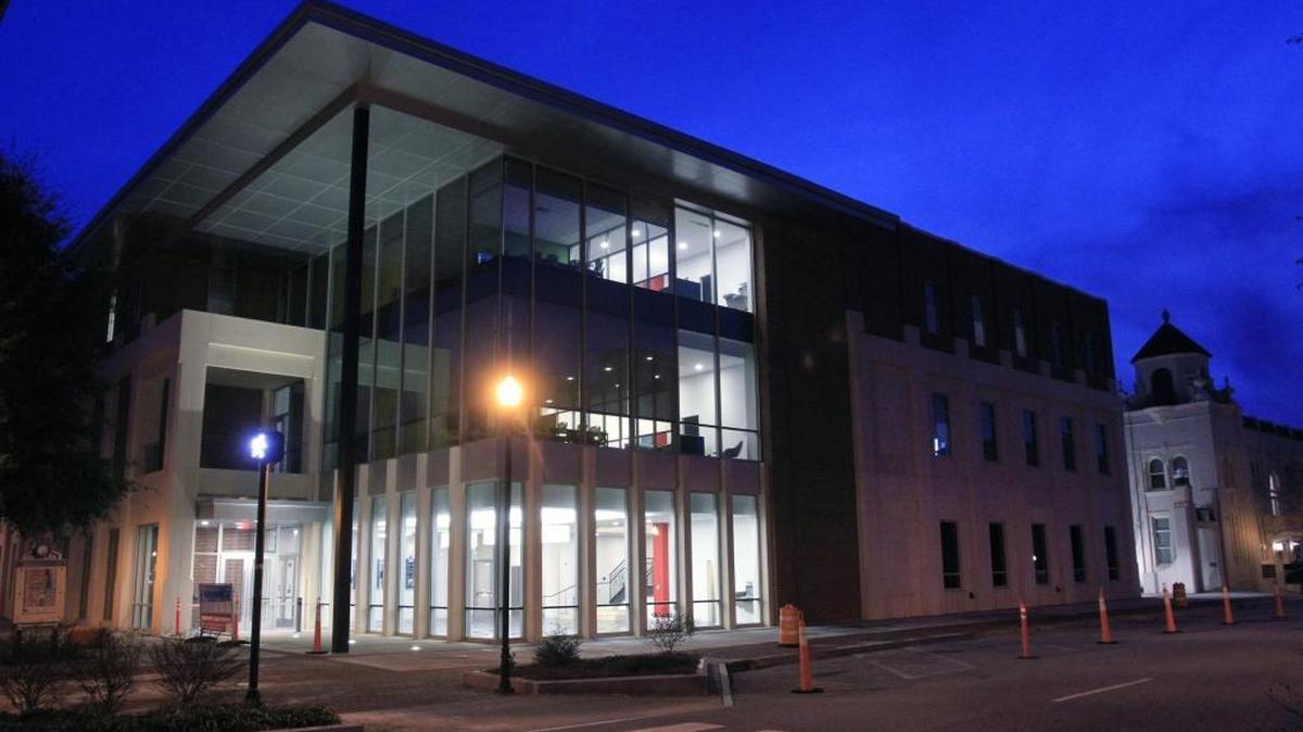 Columbus State University opened Frank D. Brown Hall on Friday, located at the corner of 12th Street and Broadway in downtown Columbus.