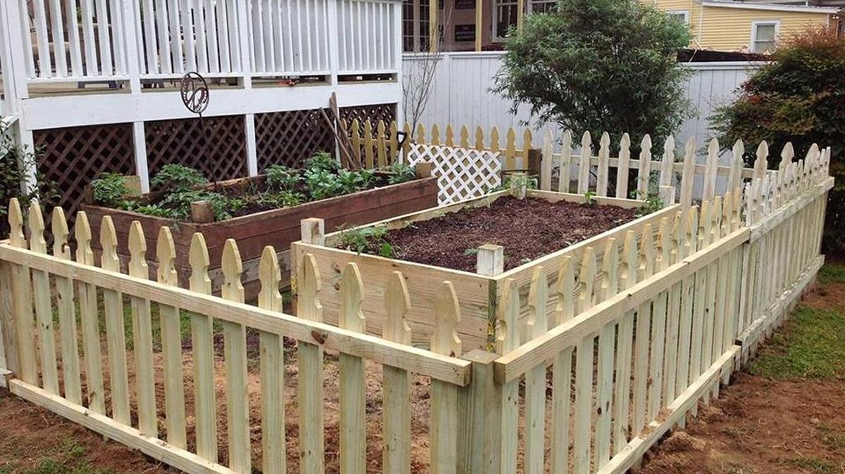 After basically a year off, we are back in the garden business and this is what the new raised beds look like.