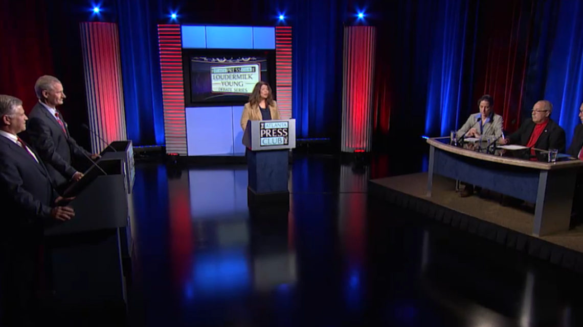 High-stakes debate between Ferguson and Crane marked by tense moment