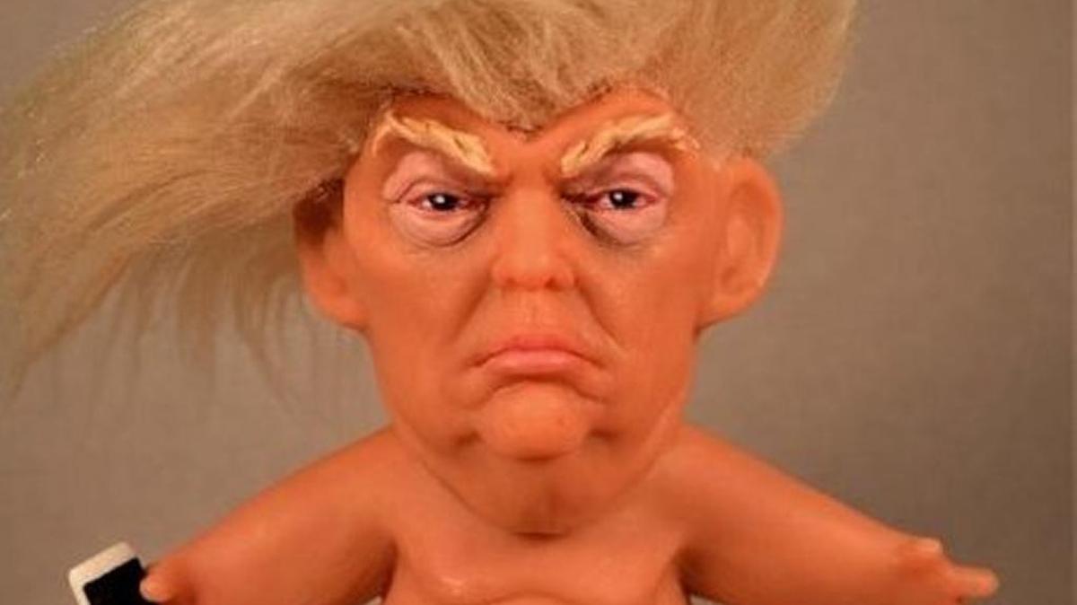 The Trump troll doll was created by Chuck Williams, just not the one who works for the Columbus Ledger-Enquirer.