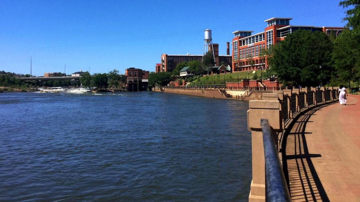 The downtown Columbus section of the Chattahoochee Riverwalk has been around for 25 years.