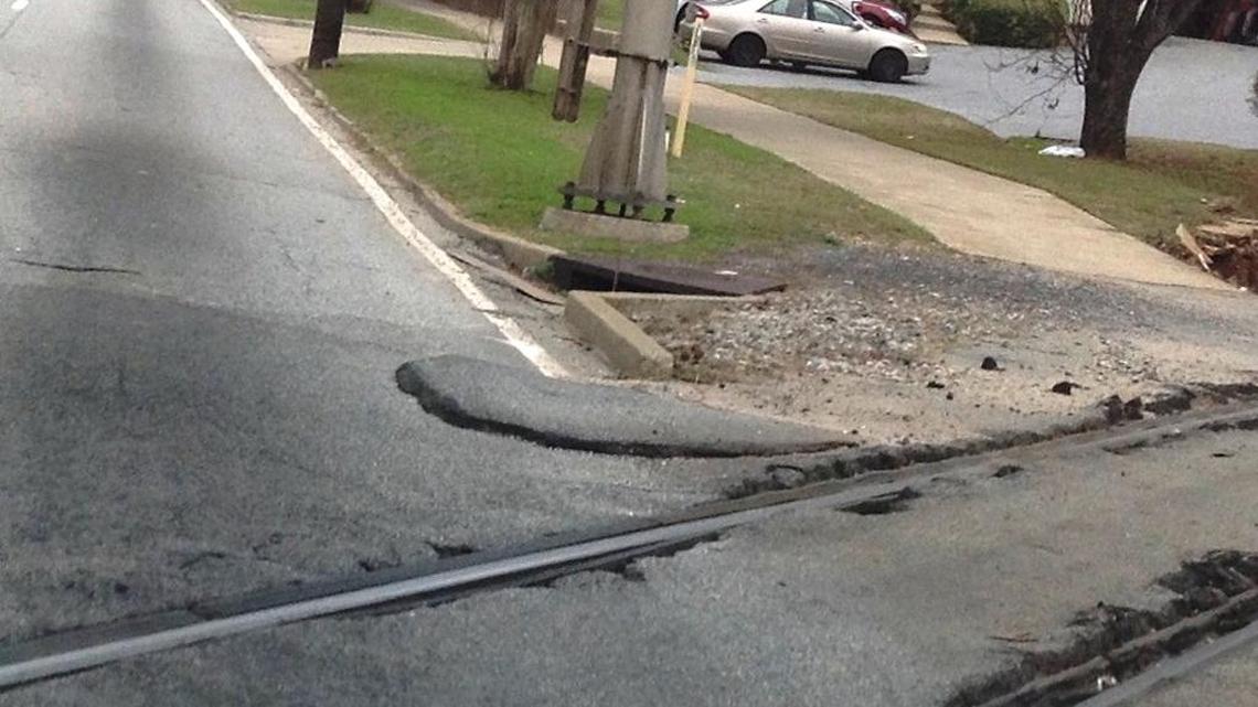 Railroad needs to get rid of renegade blob of blacktop