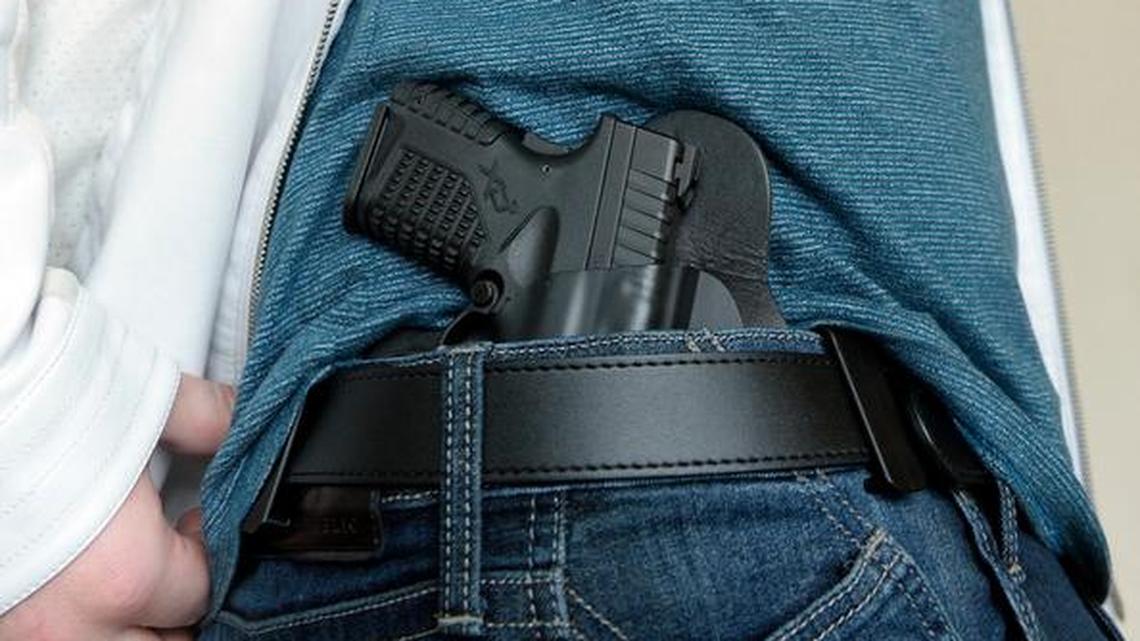 Be safe: Lock your doors, and avoid others when you’re not wearing a gun