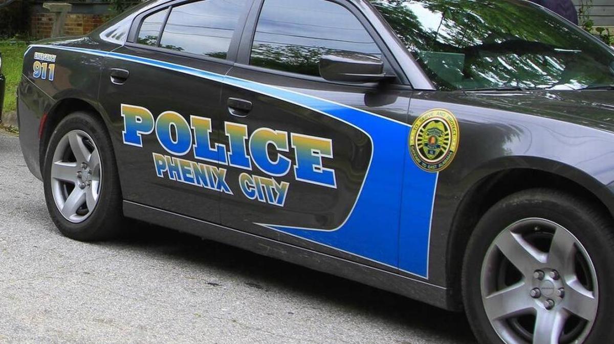 A Phenix City police cruiser.