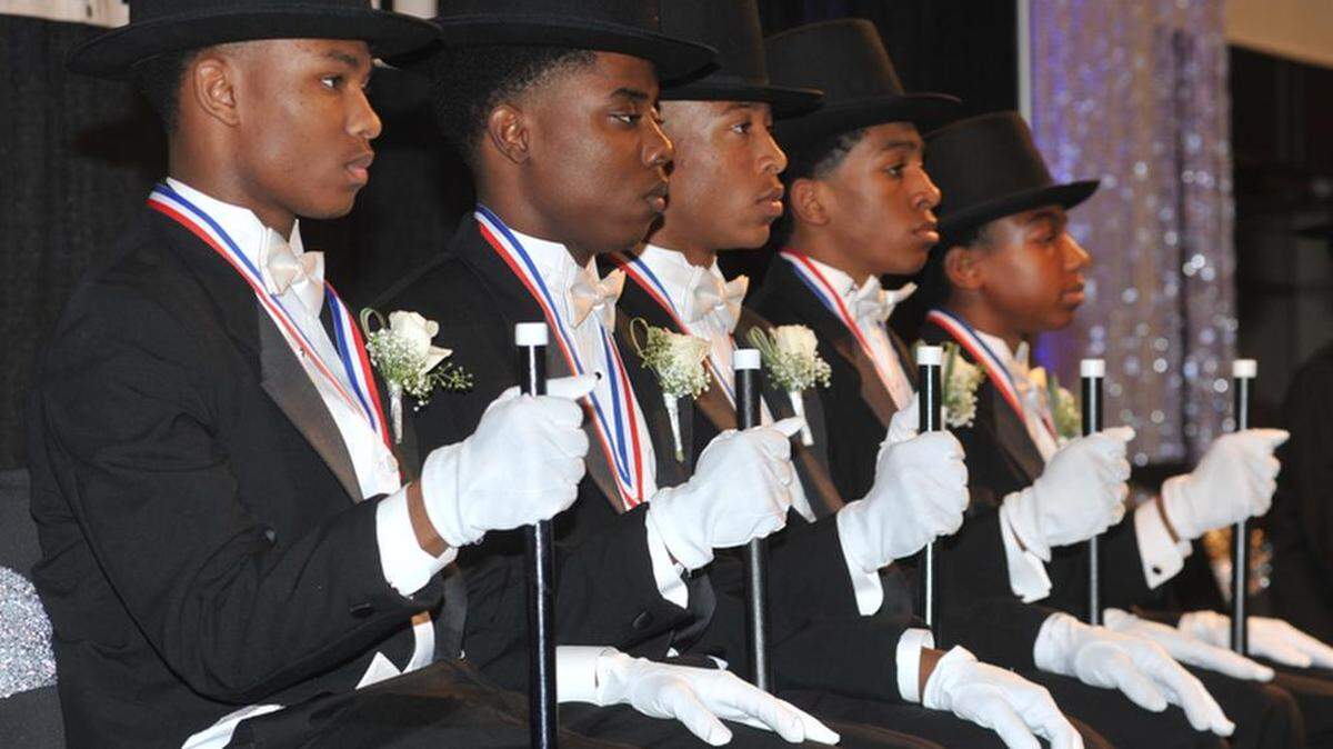 Spotted at the Beautillion Ball Saturday evening December 19, 2015