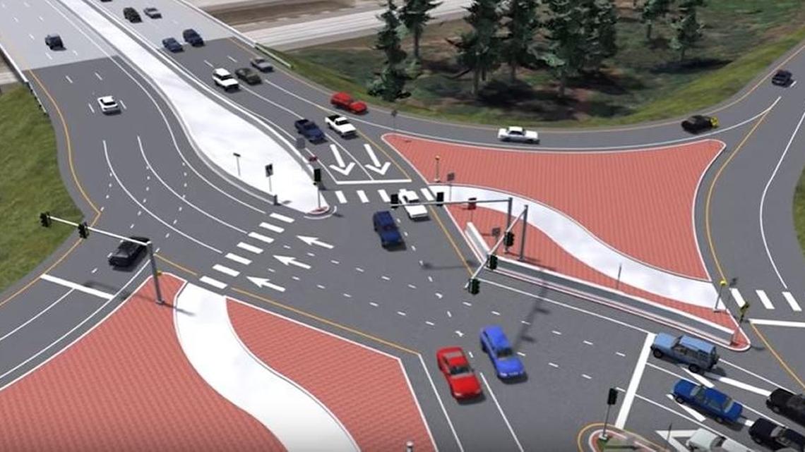 Diverging Diamond Interchanges are a new trend at high-volume intersections nationally. Columbus city planning officials plan to convert the Buena Vista/I-185 interchange into a DDI.