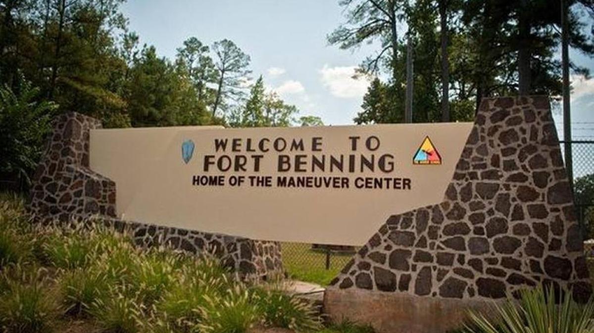 Entrance to Fort Benning