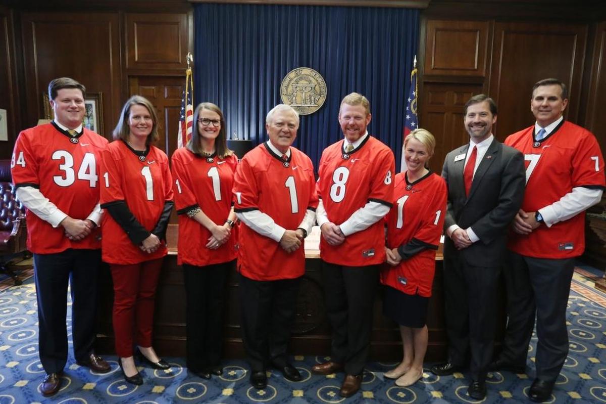 Governor Nathan Deal declared Jan. 5 'UGA Football Friday'