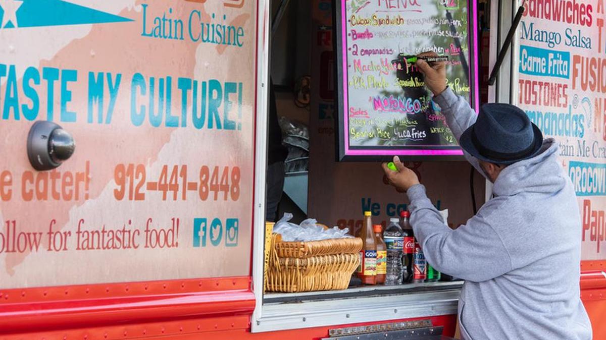 Spotted at Uptown’s biggest Spring Food Truck Festival.