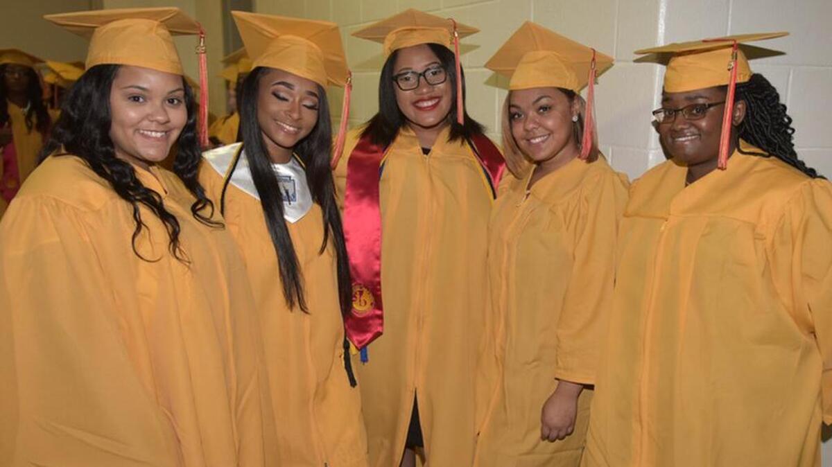 Spotted at the 2018 Hardaway High Graduation