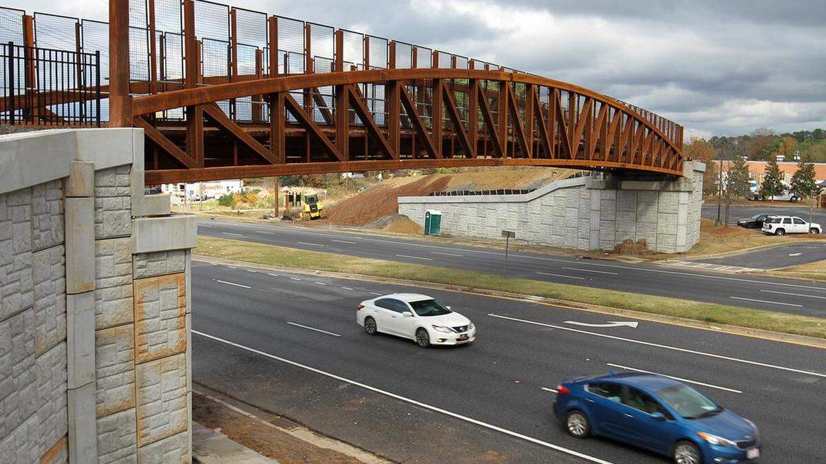The Owen T. Ditchfield Bridge, part of the Follow Me Trail walking and cycling trail, will be dedicated Tuesday, Dec. 18, and 2 p.m. The bridge spans Victory Drive between Benning Road and Fort Benning Road.