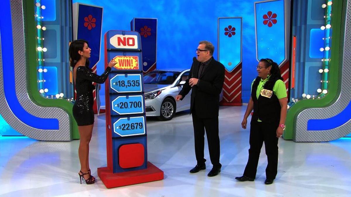 In this photo provided by CBS, a scene from the television show, “The Price Is Right,” is shown on April 2, 2015. The show airs weekdays.