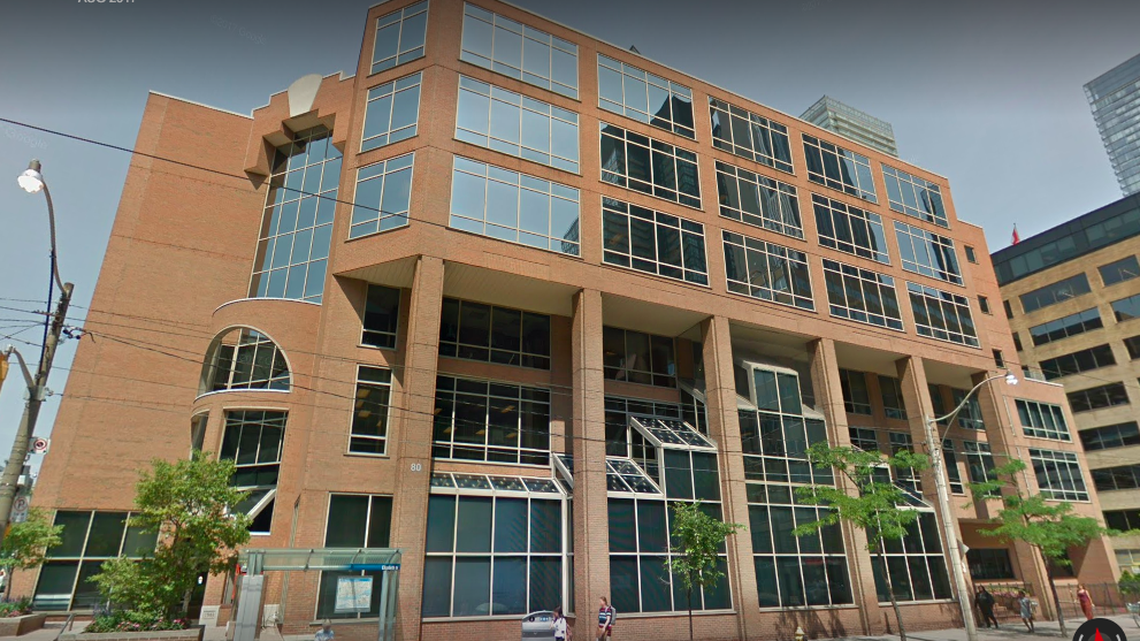 Outside the College of Physicians and Surgeons of Ontario.