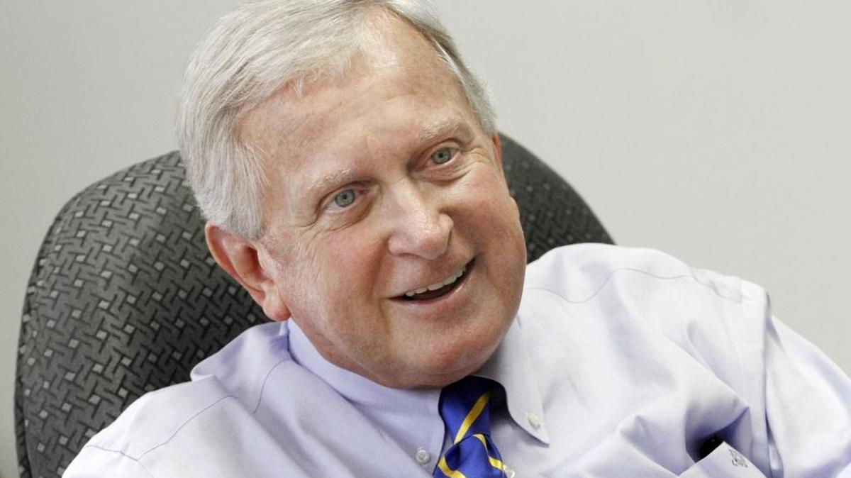Former Phenix City Mayor Sonny Coulter is shown in this 2016 photo during an interview with the Ledger-Enquirer.