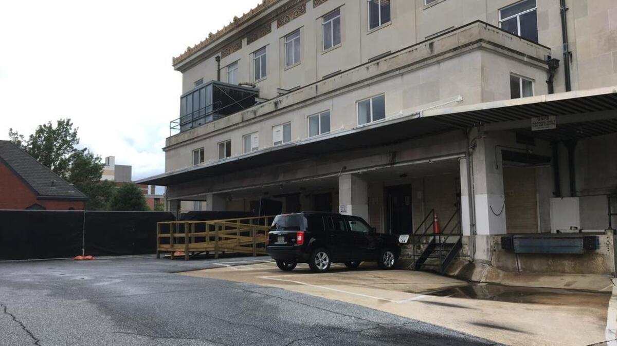 Most of the work to the downtown Columbus federal courthouse and post office will be done on the rear of the 12th Street building.