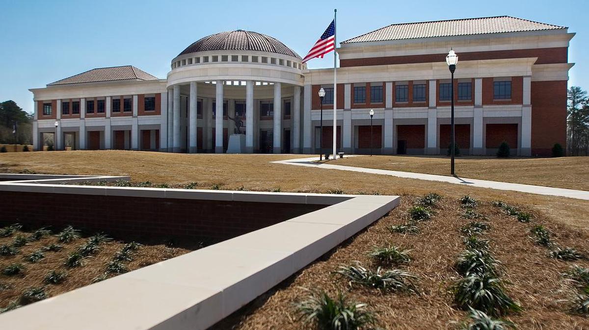 The National Infantry Museum and Soldier Center in Columbus, adjacent to Fort Benning, opened in 2009, costing $110 million to construct. It's a free museum, although donations are accepted.