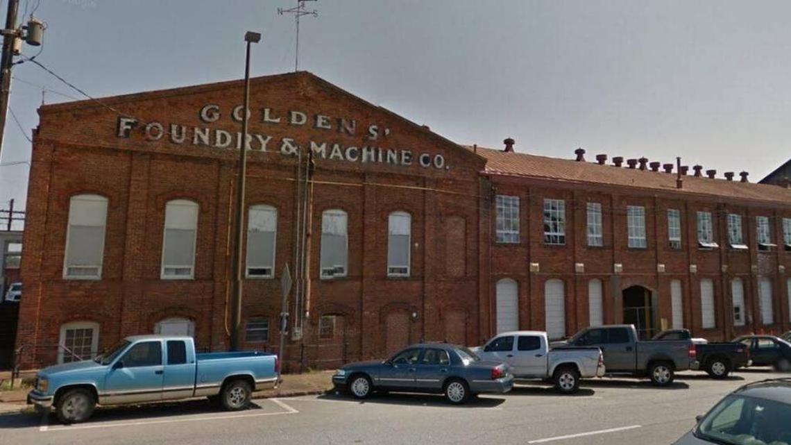 This is Goldens’ Foundry & Machine Company, on 12th Street in Columbus, Ga.