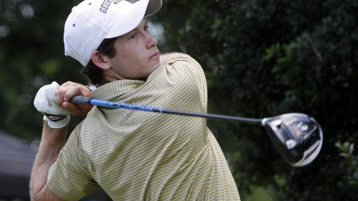 James Clark of Columbus watches his drive off hole No. 13 during the final round of the 2017 Southeastern Amateur golf tournament Saturday at the Country Club of Columbus. Clark, a former Brookstone standout, plays for Georgia Tech.