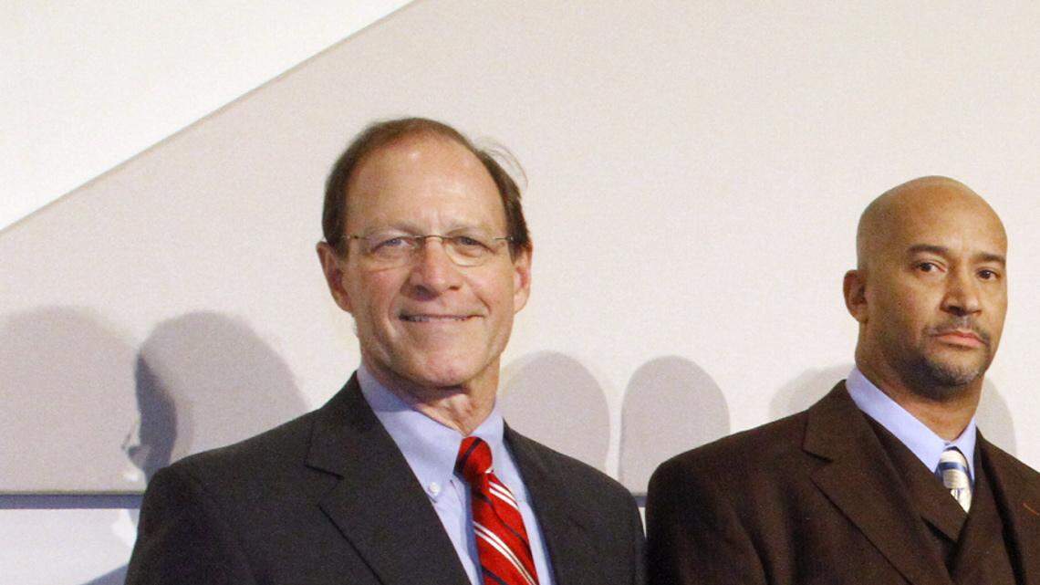 ROBIN TRIMARCHI rtrimarchi@ledger-enquirer.com
The 2016 inductees into the Chattahoochee Valley Sports Hall of Fame, from left: Cecil Cheves, Tim Walton, Speedy Gilstrap, Pam Carter, Jim Blanchard, and Hall of Fame president Jim White.  02.21.16
