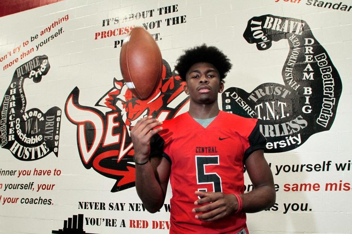 Central wide receiver Justyn Ross’ top-notch play has earned him All-Bi-City 4A-7A Offensive Player of the Year