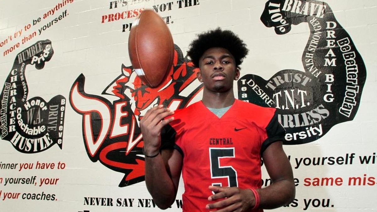 Central wide receiver Justyn Ross’ top-notch play has earned him All-Bi-City 4A-7A Offensive Player of the Year
