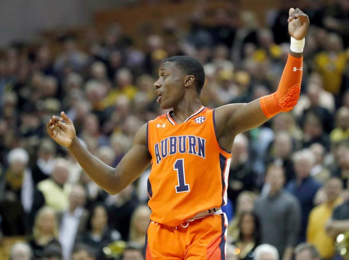 Auburn point guard Jared Harper is averaging 15.1 points and 6.7 assists per game.
