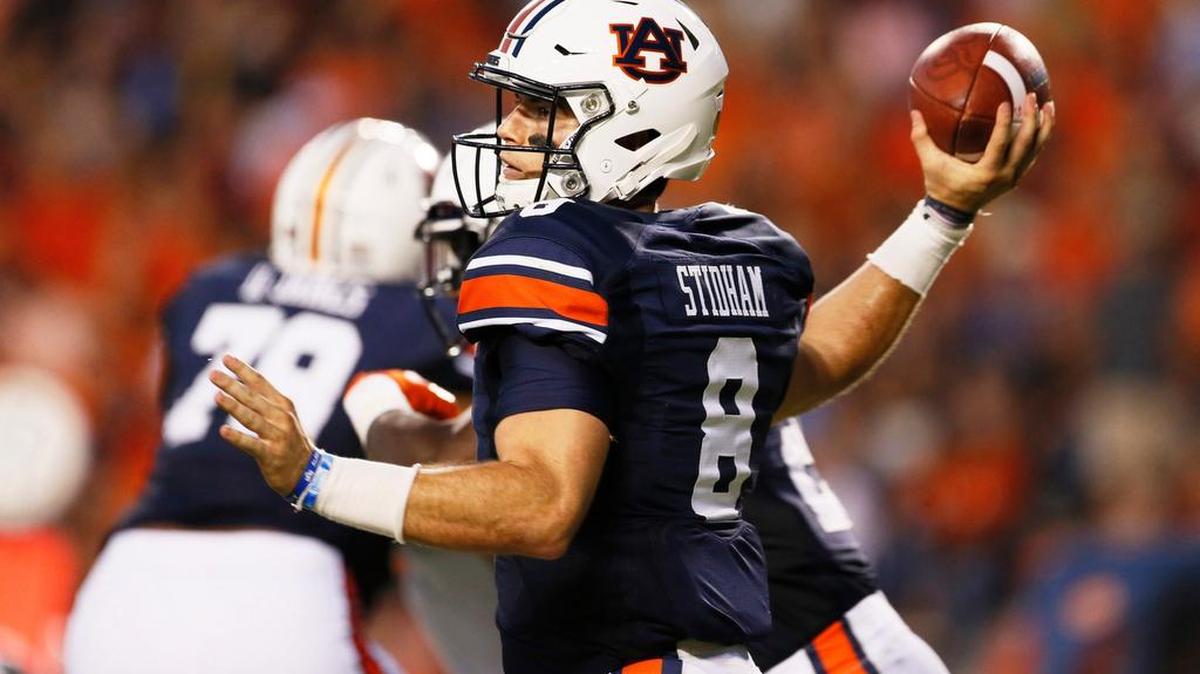 Jarrett Stidham earned Auburn’s quarterback job during preseason camp.