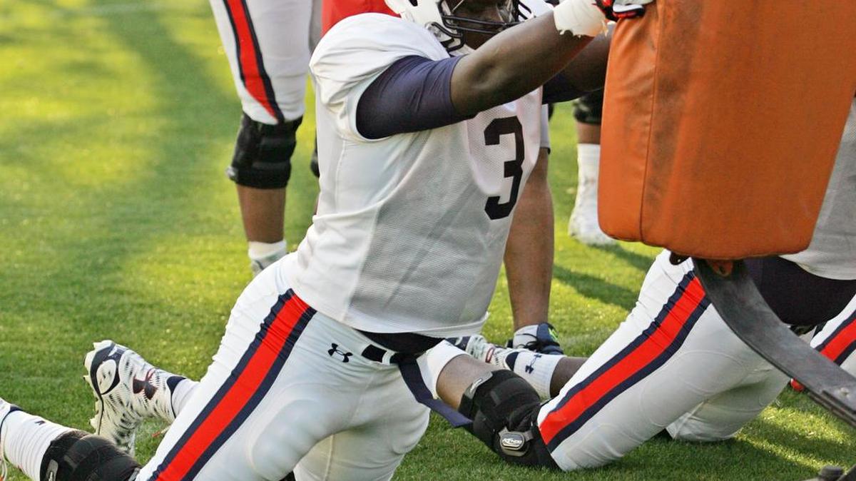 Auburn defensive end Marlon Davidson and the rest of the defense get back to work Tuesday, Feb. 28, 2017 for the start of spring practice.