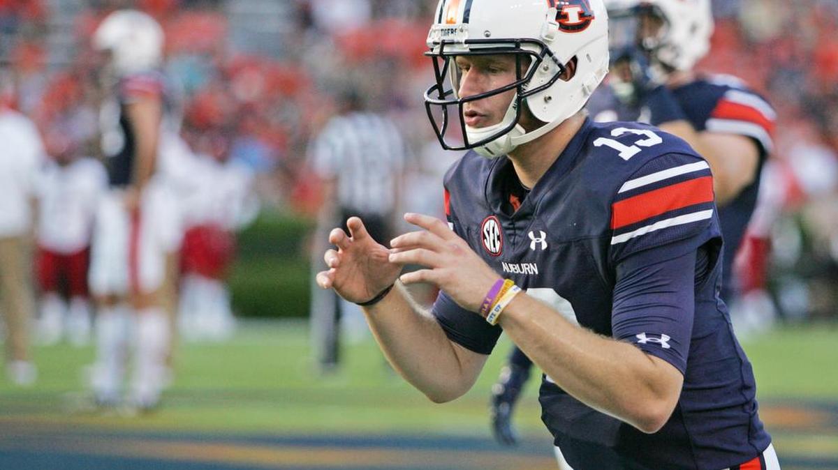 Auburn quarterback Sean White is questionable for Saturday's game against Alabama A&M.