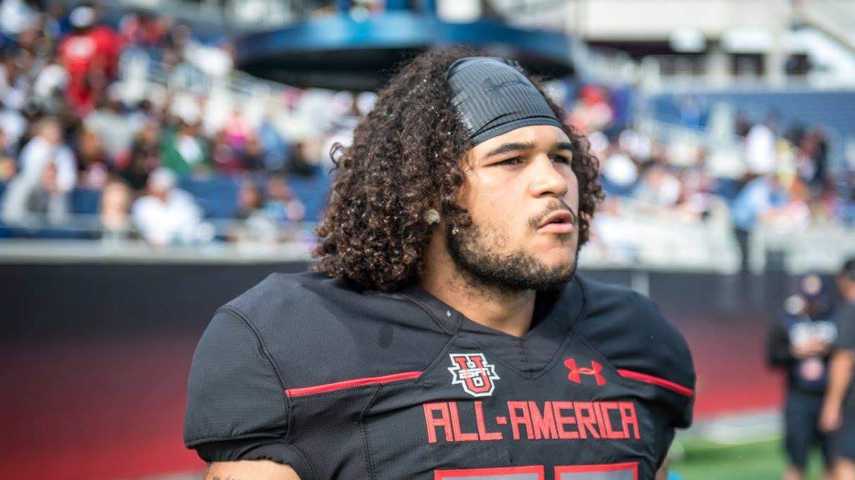 Spanish Fort alum was a linebacker for Team Armour at the the 2016 Under Armour All America game. (Courtesy)