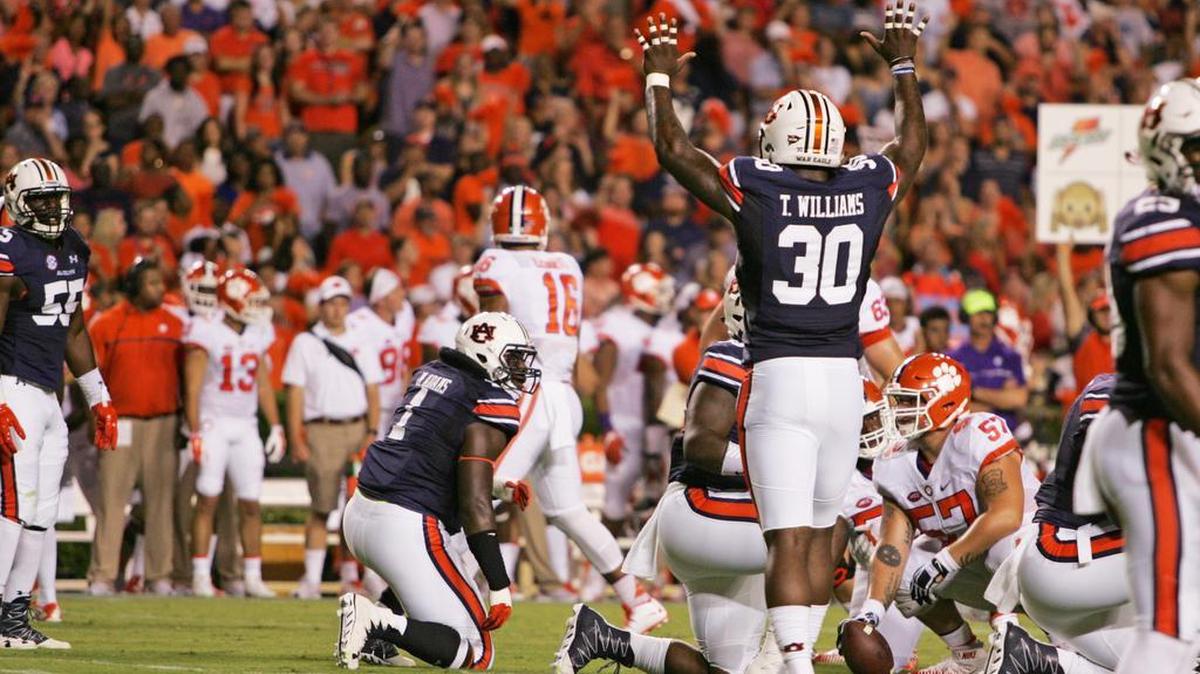 Auburn surrendered its chance at an upset against Clemson Saturday, Sept. 3, 2016 at Jordan-Hare Stadium.