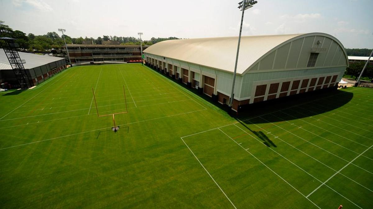 Could Auburn add a dedicated football-only building near the team's practice facilities?