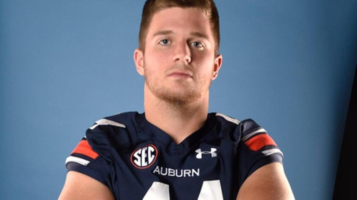 Former Auburn football player Landon Rice