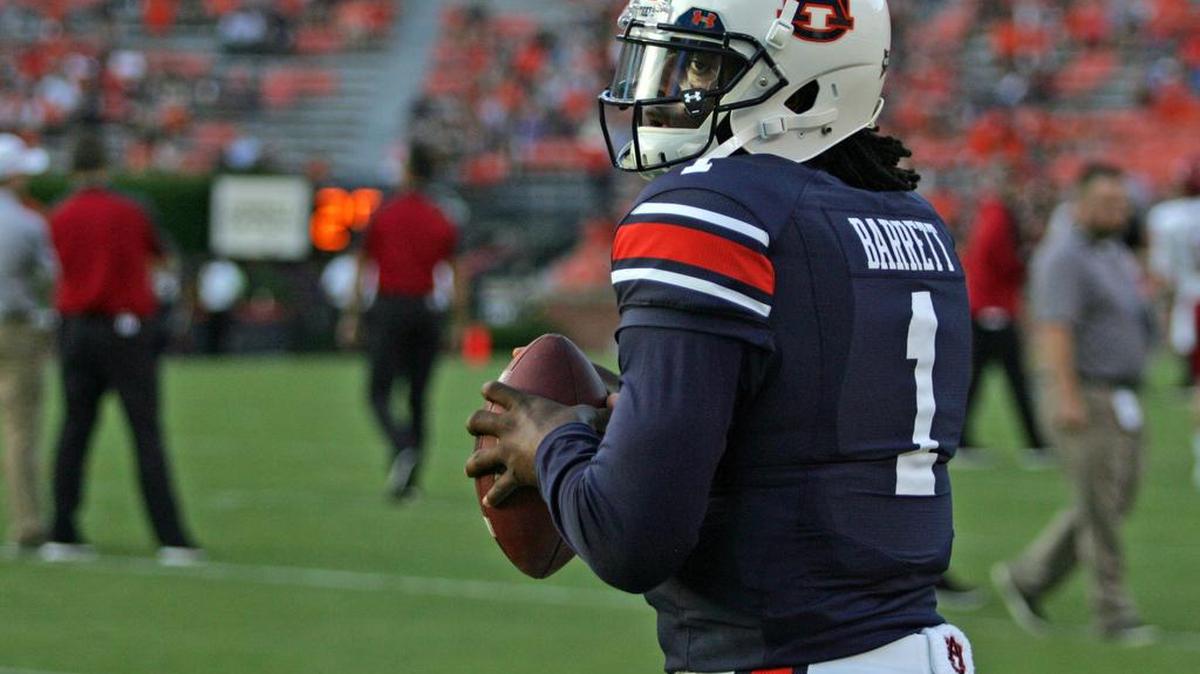 Auburn quarterback Woody Barrett is part of a five person competition going into spring camp at the position.