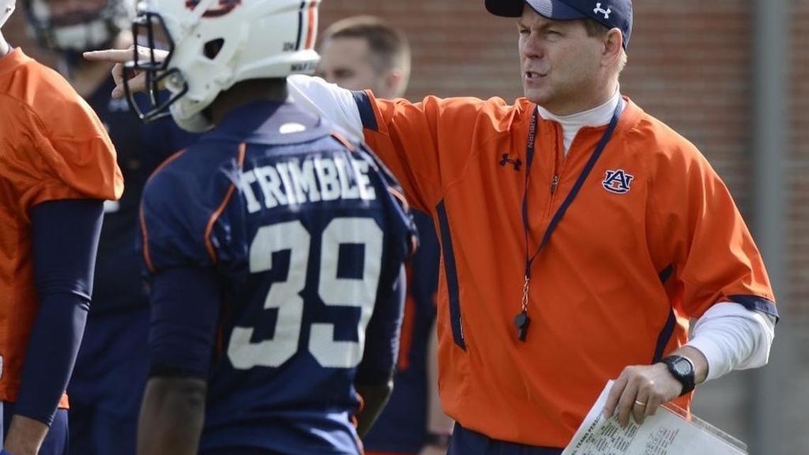 Auburn assistant coach Scott Fountain won't have an on-field role with the team in 2017.