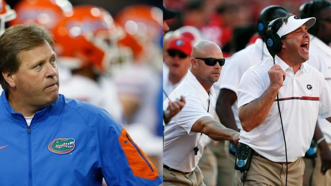 Jim McElwain and Kirby Smart, who were on the same Alabama staff from 2008-11, will face off against each other for the first time.