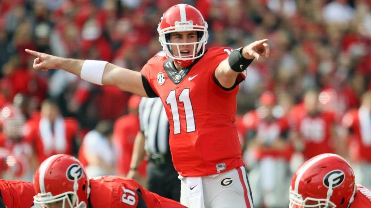 Aaron Murray finished his four-year Georgia career with 13,166 yards and 121 touchdowns, both of which are SEC bests.